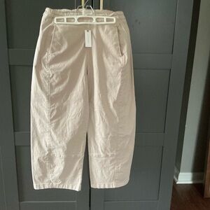 Anthropologie Pilcro Cream Wide Leg Pants S